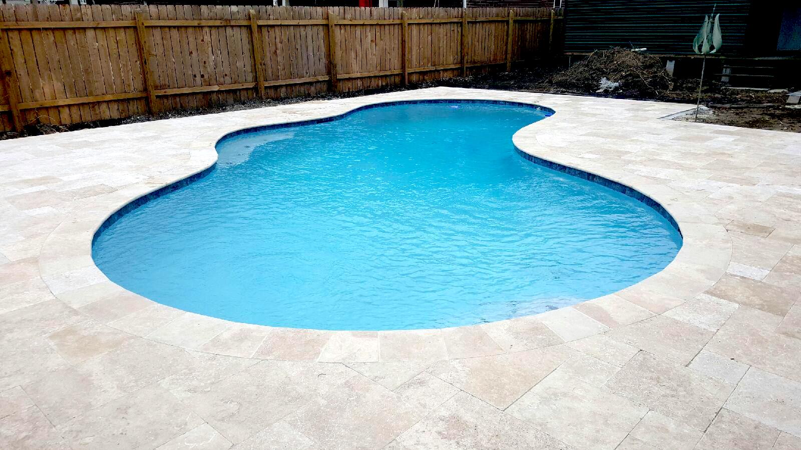 Pool construction project - New Orleans pool repair and maintenance, in the New Orleans and Metairie area